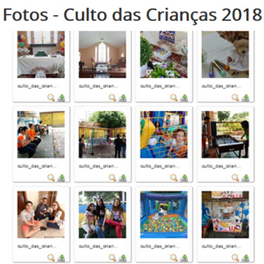 culto das criancas 2018